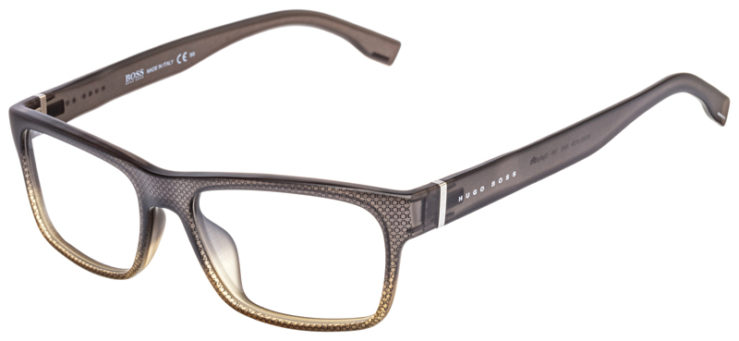 prescription-glasses-model-Hugo Boss-HG0729-Grey Yellow Gradient-45