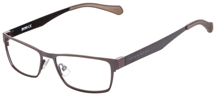 prescription-glasses-model-Hugo Boss-HG0873-Matte Brown Grey-45