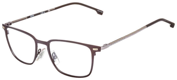 prescription-glasses-model-Hugo Boss-HG1021-Matte Brown-45