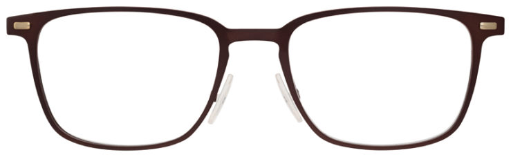 prescription-glasses-model-Hugo Boss-HG1021-Matte Brown-Front