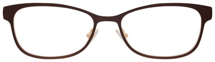 prescription-glasses-model-Jimmy Choo-JC203-Matte Brown-Front