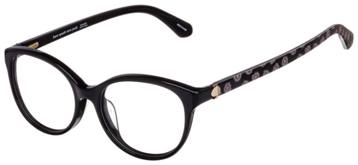 prescription-glasses-model-Kate Spade-Briella-Black White-45