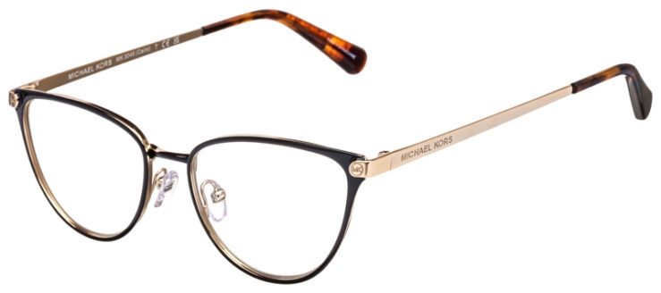 prescription-glasses-model-Michael Kors-MK3049-Black-45