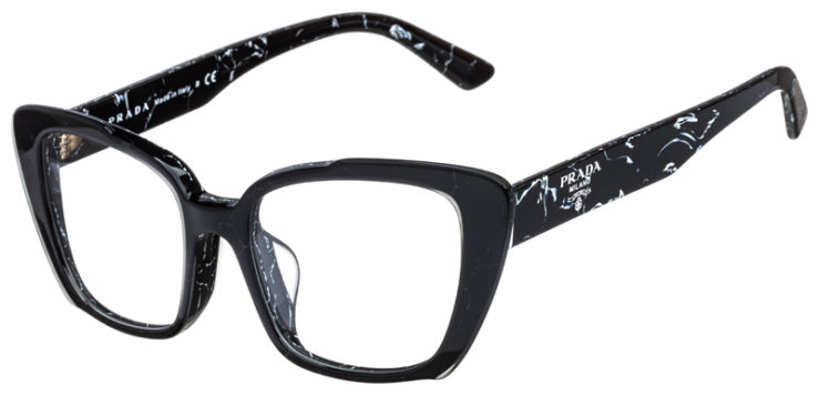 prescription-glasses-model-Prada-VPR 01Y-Havana Black White-45