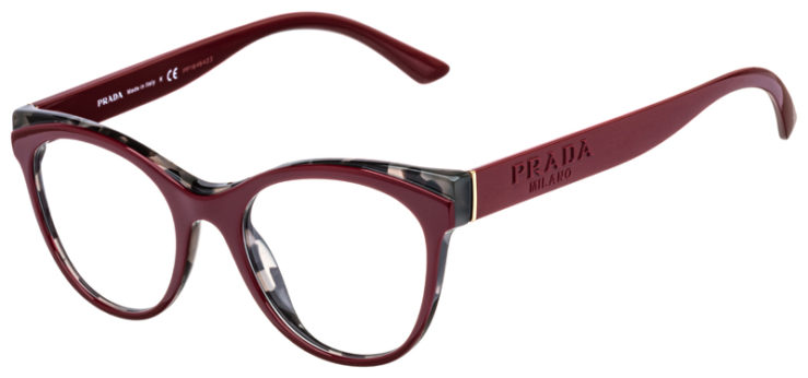 prescription-glasses-model-Prada-VPR 05W-Burgundy Grey-45