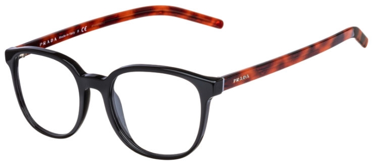 prescription-glasses-model-Prada-VPR 07X-Brown-45