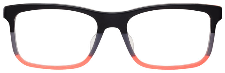 prescription-glasses-model-Prada-VPS 05F-Matte Black Grey Red-Front