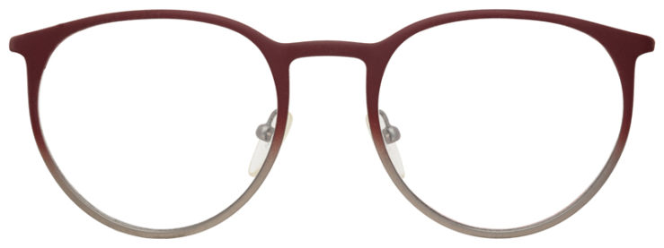 prescription-glasses-model-Prada-VPS 50H-Burgundy Gradient-Front