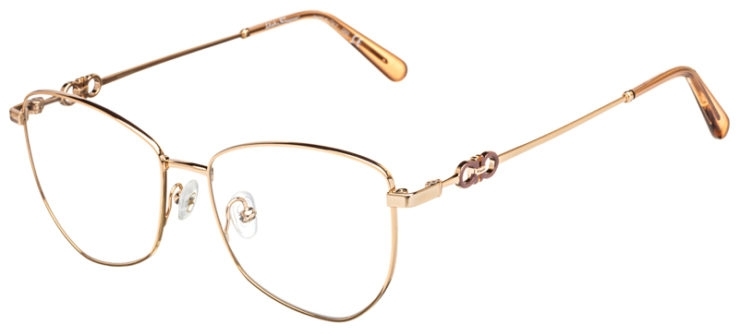 prescription-glasses-model-Salvatore Ferragamo-SF2214-Gold-45