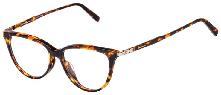 prescription-glasses-model-Salvatore Ferragamo-SF2870-Dark Tortoise-45
