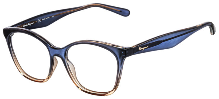 prescription-glasses-model-Salvatore Ferragamo-SF2873-Blue Beige Gradient-45