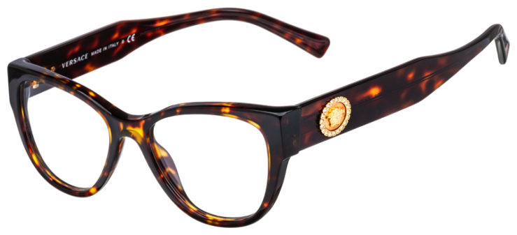 prescription-glasses-model-Versace-VE3281B-Dark Havana-45