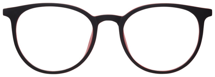 prescription-glasses-model-Capri-DC402-Black-Burgundy-Front