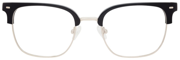prescription-glasses-model-Capri-DC510-Black-Silver-Front