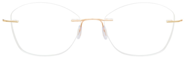 prescription-glasses-model-Capri-SL704-Gold-Front