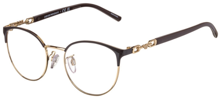 prescription-glasses-model-Emporio-Armani-EA1126-Brown-Gold-45
