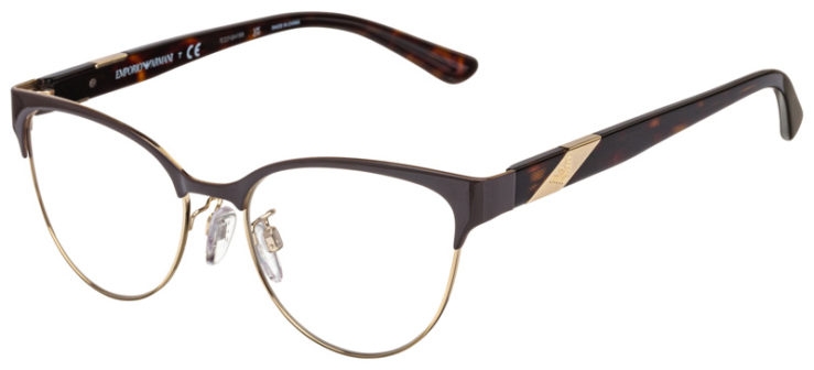 prescription-glasses-model-Emporio-Armani-EA1130-Brown-Gold-45