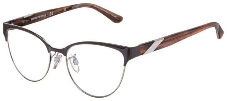 prescription-glasses-model-Emporio-Armani-EA1130-Brown-Silver-45