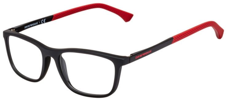 prescription-glasses-model-Emporio-Armani-EA3069-Matte-Black-Red-45