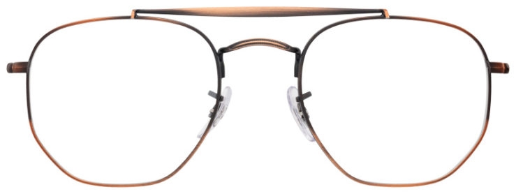 prescription-glasses-model-Ray-Ban-RB3648V-Antique-Copper-Front