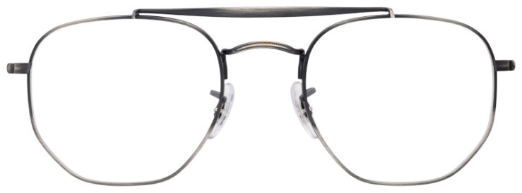 prescription-glasses-model-Ray-Ban-RB3648V-Antique-Gunmetal-Front