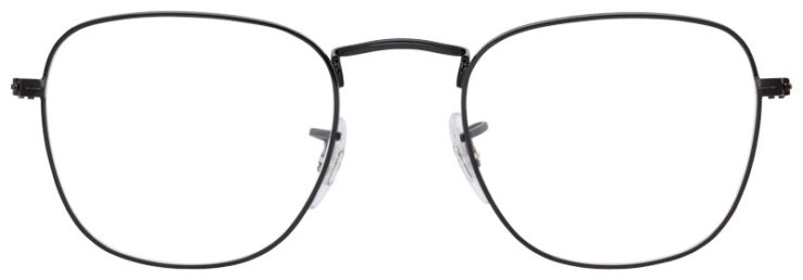 prescription-glasses-model-Ray-Ban-RB3857V-Black-Front