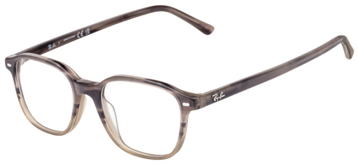 prescription-glasses-model-Ray-Ban-RB5393-Light-Brown-Gradient-45