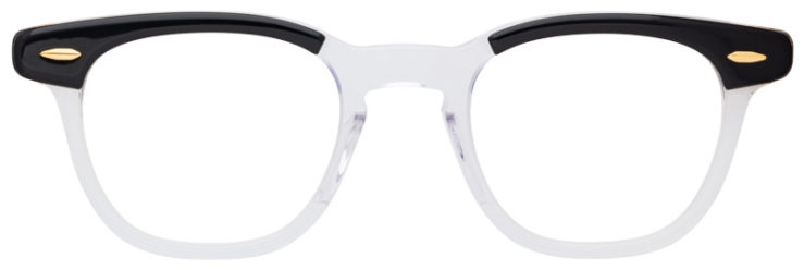 prescription-glasses-model-Ray-Ban-RB5398-Black-Clear-Front