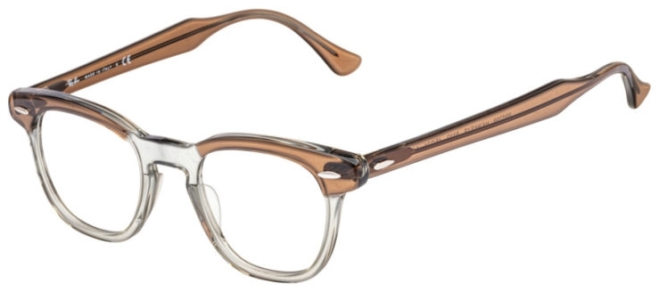 prescription-glasses-model-Ray-Ban-RB5398-Brown-Grey-45