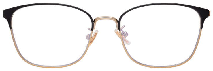 prescription-glasses-model-Coach-HC5135-Black Gold -Front