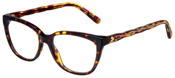 prescription-glasses-model-Coach-HC6186-Dark Tortoise-45