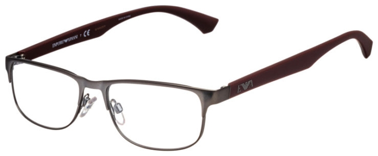 prescription-glasses-model-Emporio Armani-EA1096-Matte Gunmetal -45
