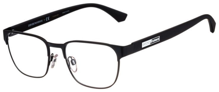 prescription-glasses-model-Emporio Armani-EA1103-Matte Black-45