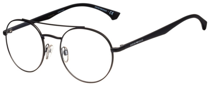 prescription-glasses-model-Emporio Armani-EA1107-Matte Black Gunmetal -45