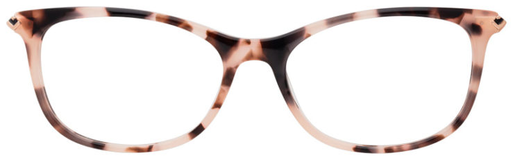 prescription-glasses-model-Lacoste-L2863-Rose Havana-Front