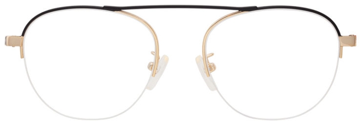 prescription-glasses-model-Michael Kors-MK3028-Black Gold -Front