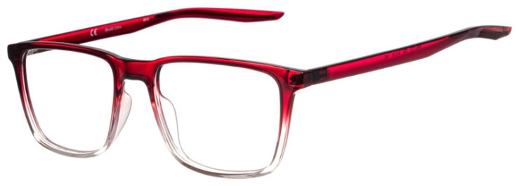 prescription-glasses-model-Nike-7130-Red Gradient -45