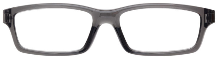 prescription-glasses-model-Oakley-Crosslink Youth A-Polished Grey Smoke-Front