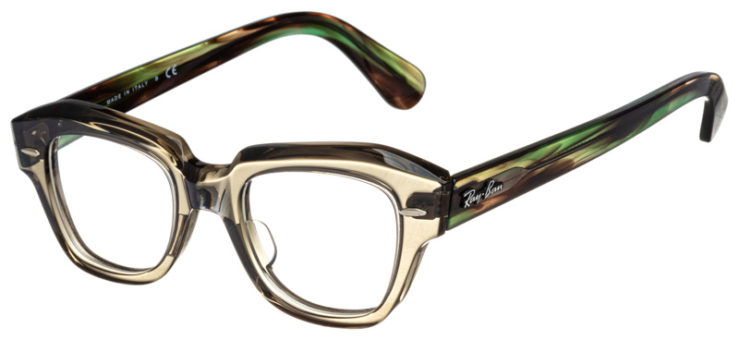 prescription-glasses-model-Ray Ban-RB5486-Green -45
