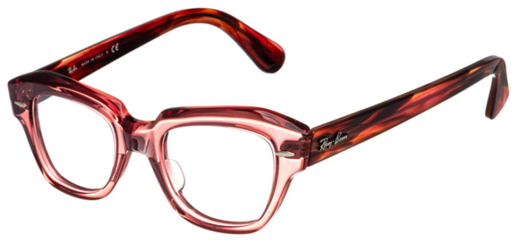 prescription-glasses-model-Ray Ban-RB5486-Pink -45
