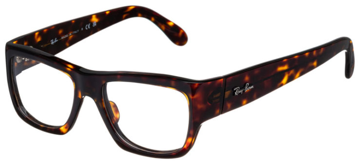 prescription-glasses-model-Ray Ban-RB5487-Tortoise -45