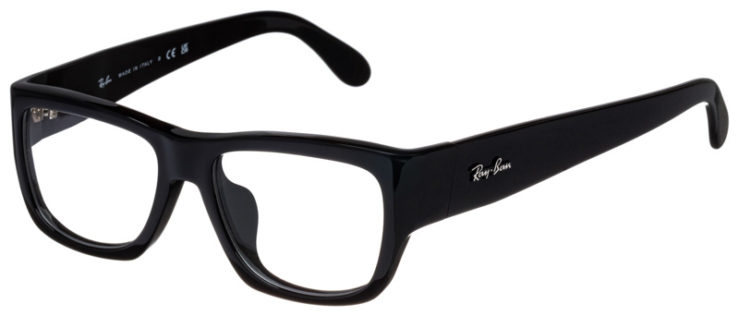 prescription-glasses-model-Ray Ban-RB5487F-Black-45