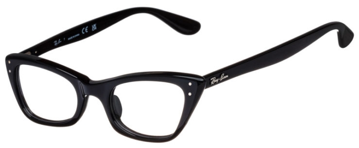 prescription-glasses-model-Ray Ban-RB5499-Black-45