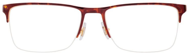 prescription-glasses-model-Ray Ban-RB6335-Havana-Front