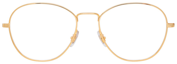prescription-glasses-model-Ray Ban-RB6470-Gold -Front