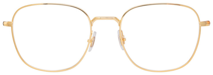 prescription-glasses-model-Ray Ban-RB6477-Gold -Front