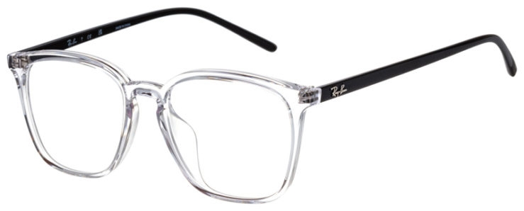 prescription-glasses-model-Ray Ban-RB7185F-Clear-45