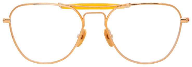 prescription-glasses-model-Ray Ban-RB8064V-Gold -Front
