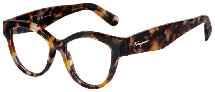 prescription-glasses-model-Salvatore Ferragamo-SF2934-Brown Grey Tortoise -45