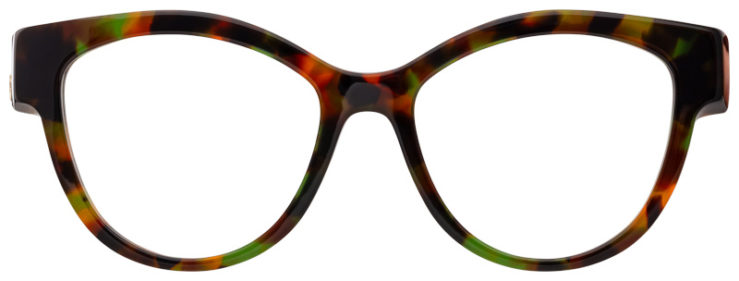 prescription-glasses-model-Salvatore Ferragamo-SF2934-Green Tortoise-Front